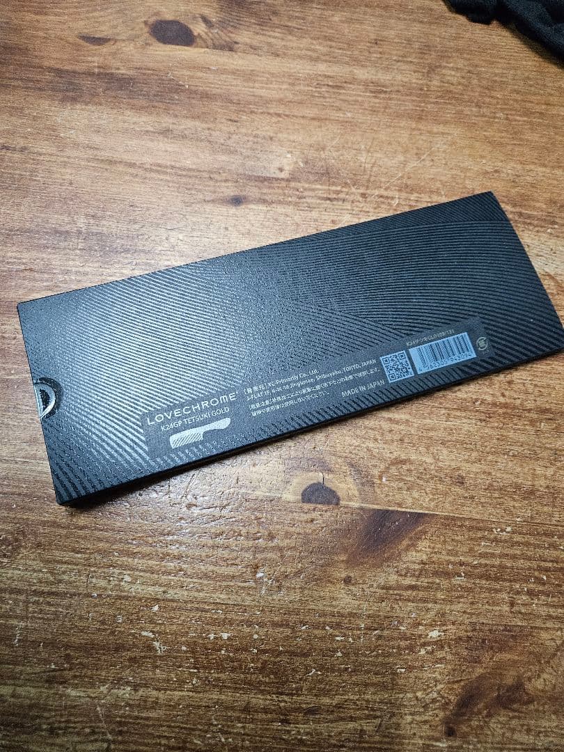 新品☆ラブクロム K24GP TETSUKI GOLD テツキゴールド 櫛