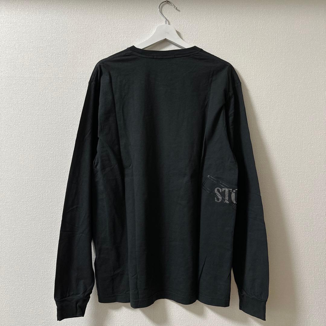 STONE  ストーンアイランド プリントロゴ　ロンT