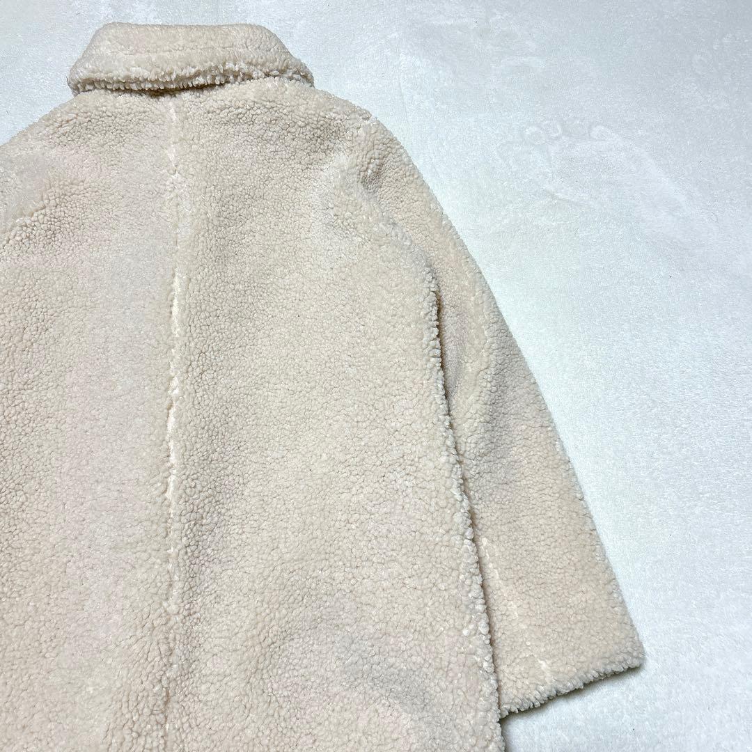 ZARA ボア ダッフル ロングコート トグルコート