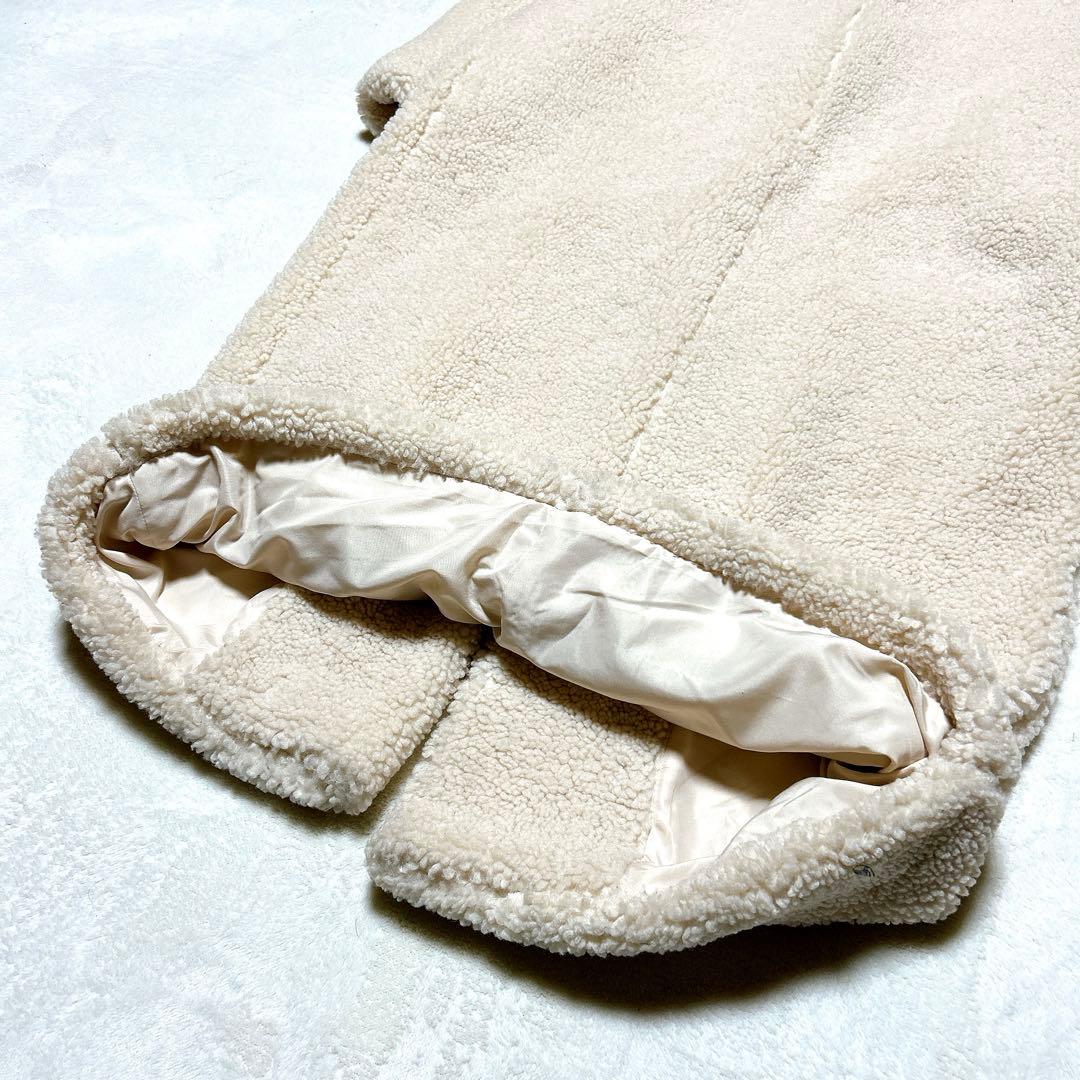 ZARA ボア ダッフル ロングコート トグルコート