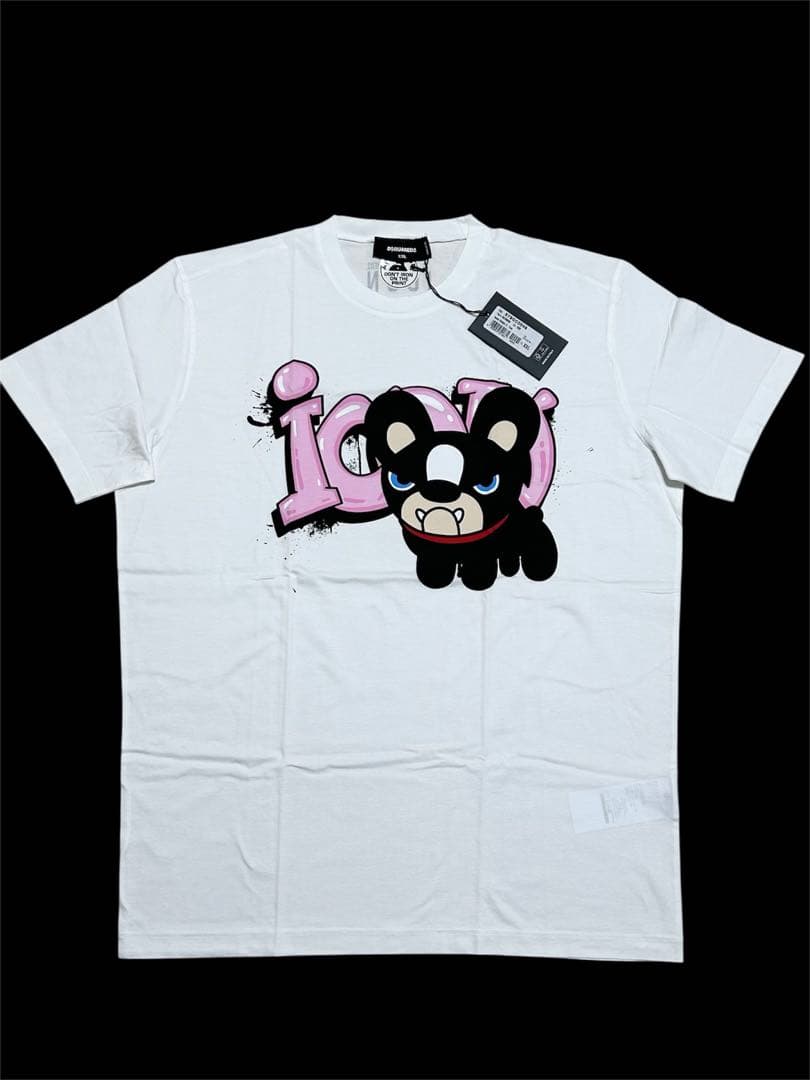 新品タグ付 DSQUARED2 ディースクエアード Tシャツ トップス 半袖