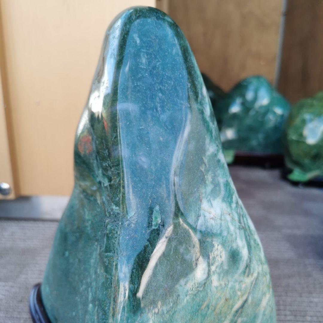 アベンチュリン　8.1キロ　インド翡翠　翡翠　ヒスイ　鑑賞石　石　置物　オブジェ