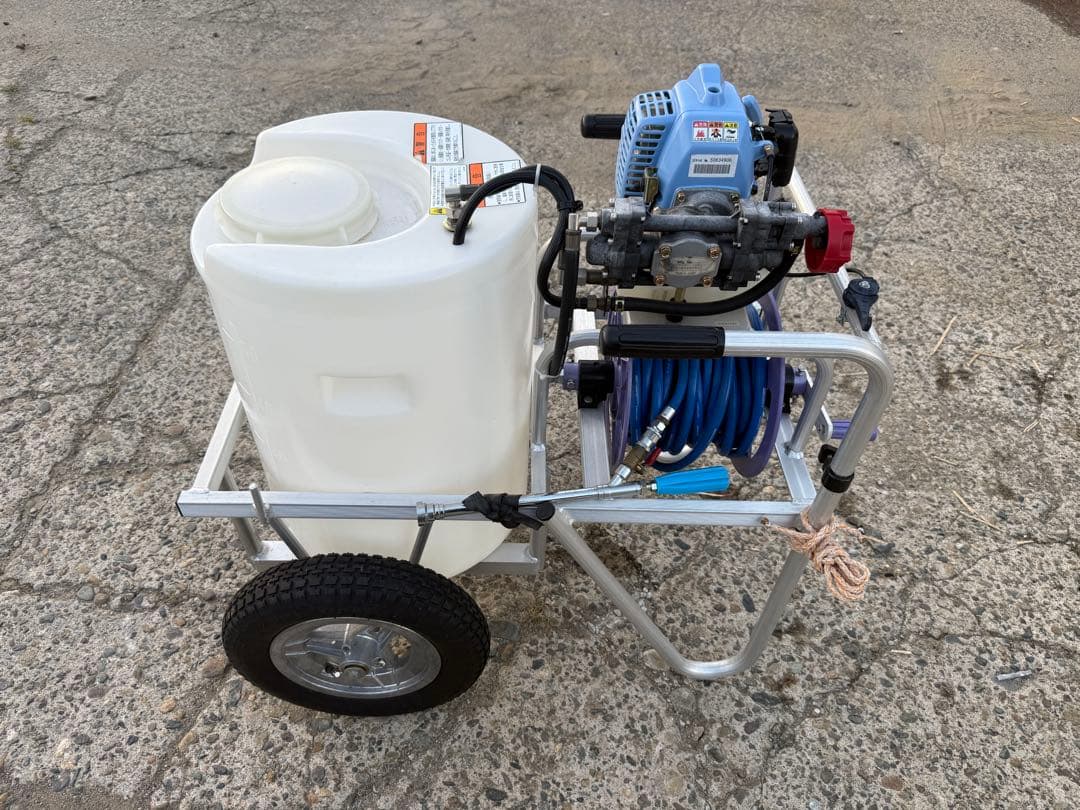 「新潟県長岡市発」丸山　噴霧器　GS51EMR タンク付きキャリー　動作確認済み