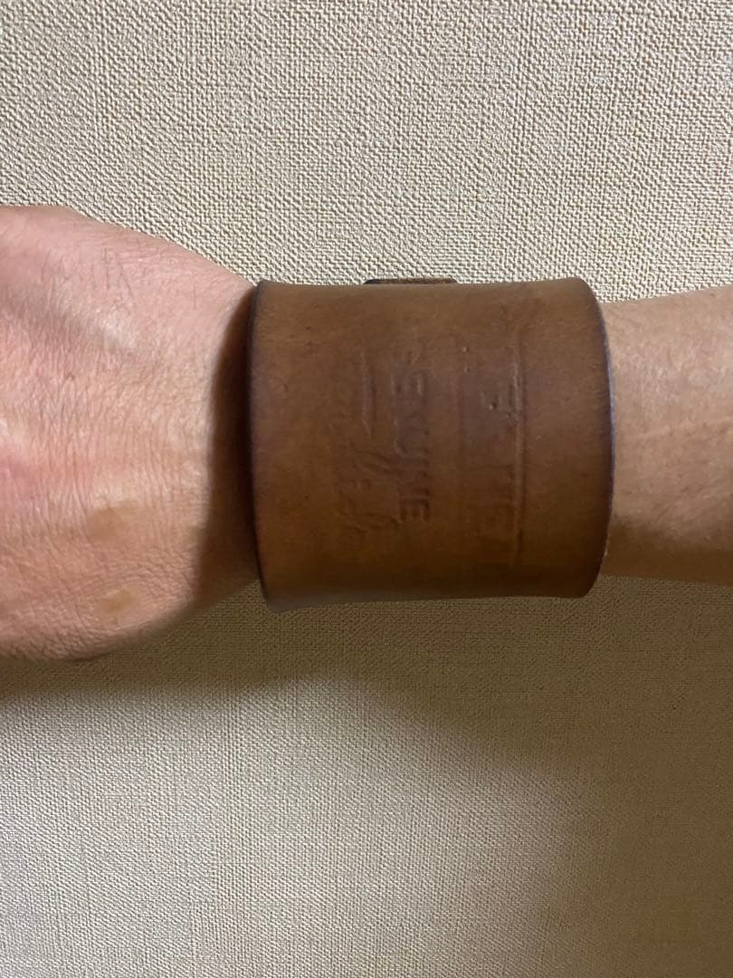 WOLF'S HEAD 70mm シルバーバックルカスタム　2000年代初期