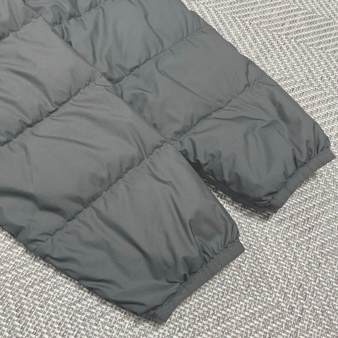 極美品✨️オーシバル ライトダウンコート グレー 1 ノーカラー キルティング