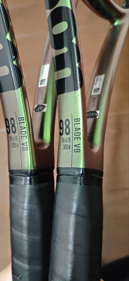 テニスラケットWilson BLADEv8 98 16☓19 2本セット