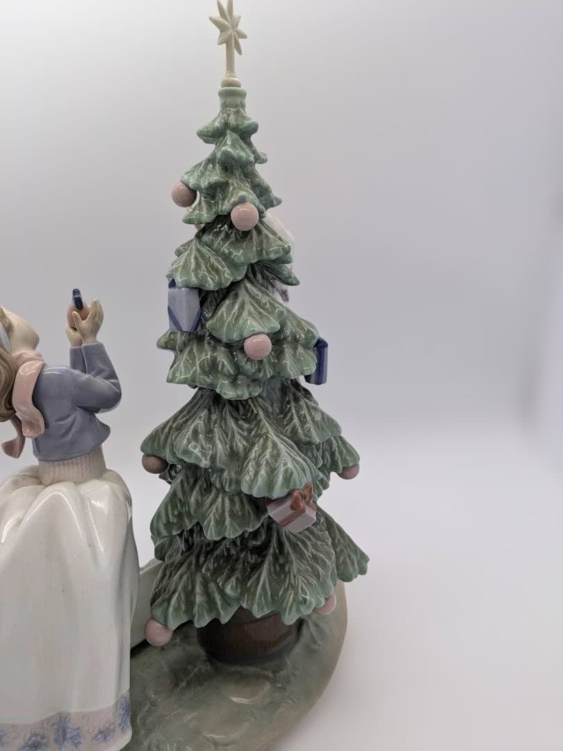 #15235　リヤドロLLADRO　クリスマス　ツリーを飾ろう