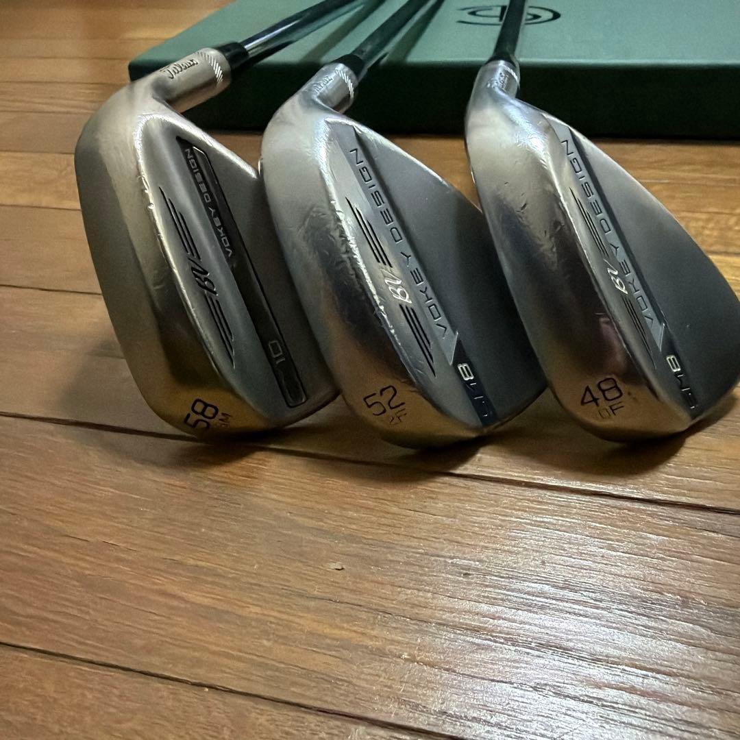 タイトリストSM10/58度SM8/52度SM8/48度 ツアーイシューS200