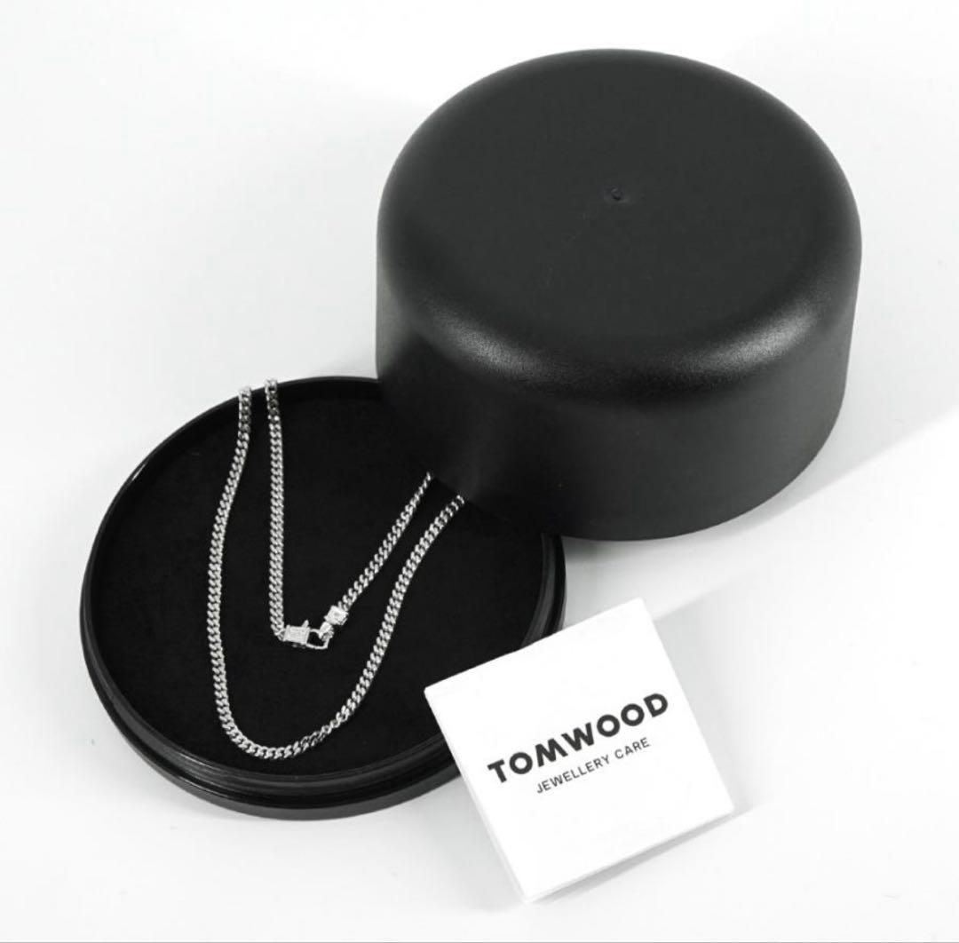 TOMWOOD トムウッド ネックレス シルバー Curb Chain M