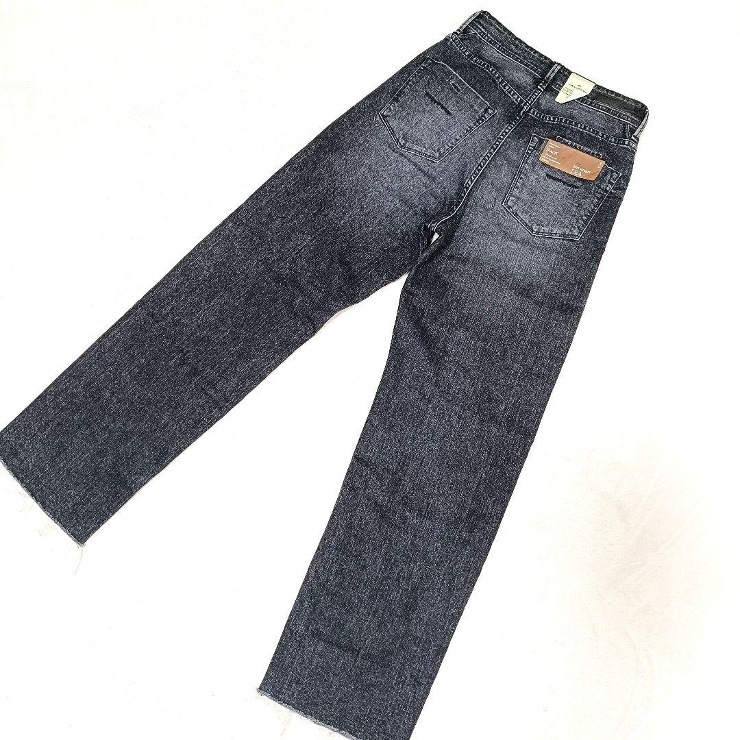 【お値下げ歓迎】 YANUK　別注 LEA ボーイズストレートブラックデニム