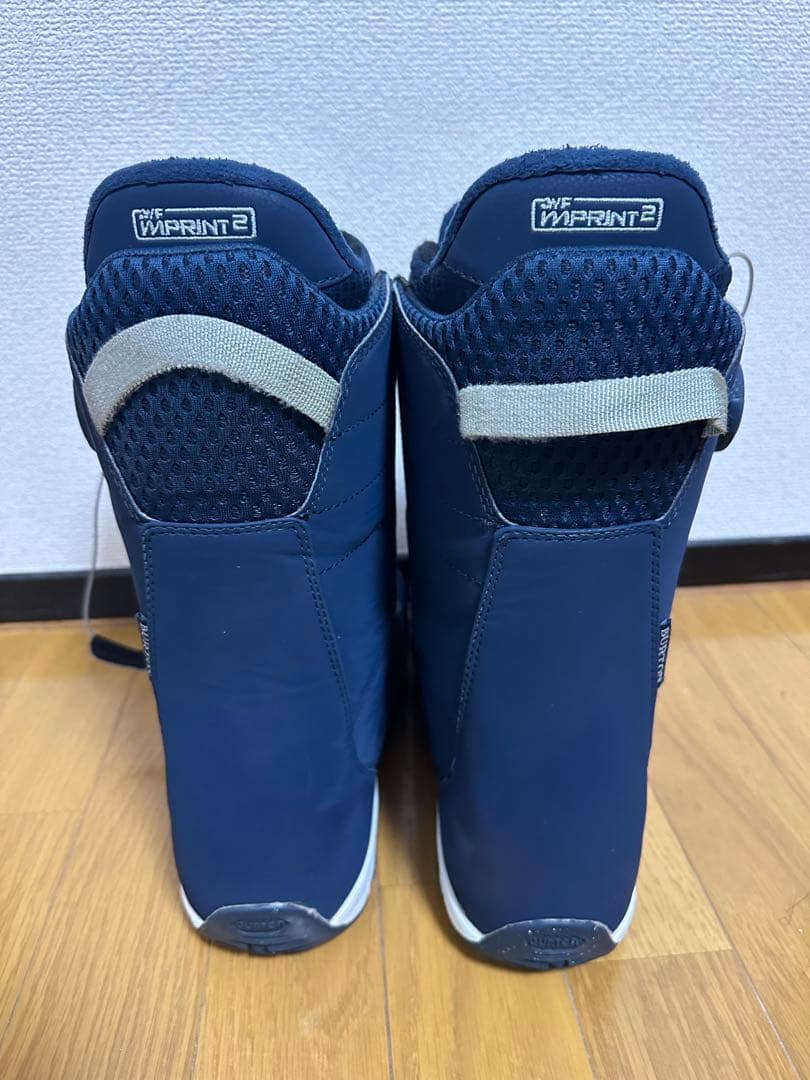 BURTON Ruler BOA WIDE 26cm MPRINT 2ネイビー