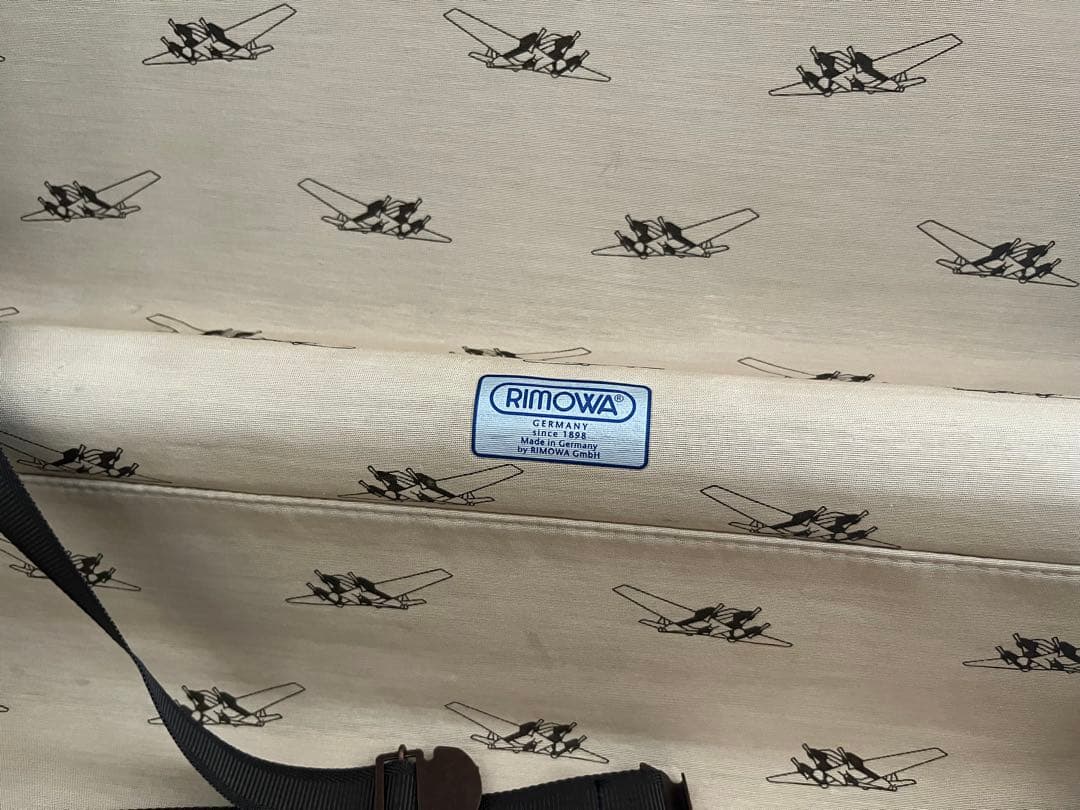 KAZOO　リモワ　rimowa クラシックフライト　青ロゴ　2輪　35L