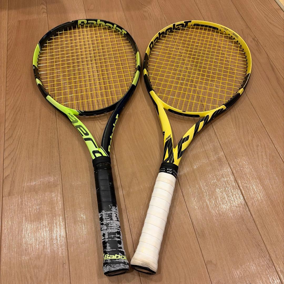 Babolatバボラpure aero 2本セット