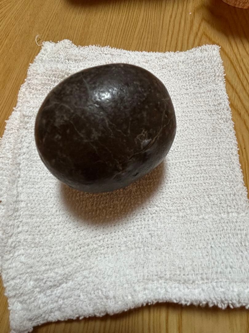 牛の毛玉　縁起物