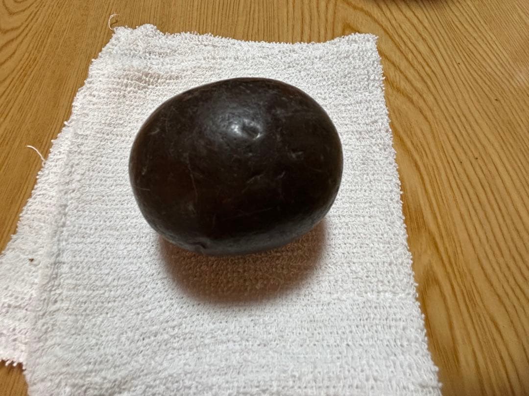 牛の毛玉　縁起物