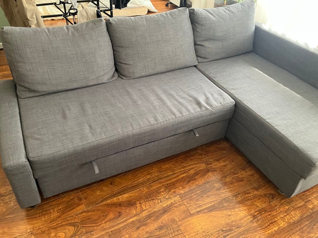 IKEA イケア フリーヘーテン グレーL字