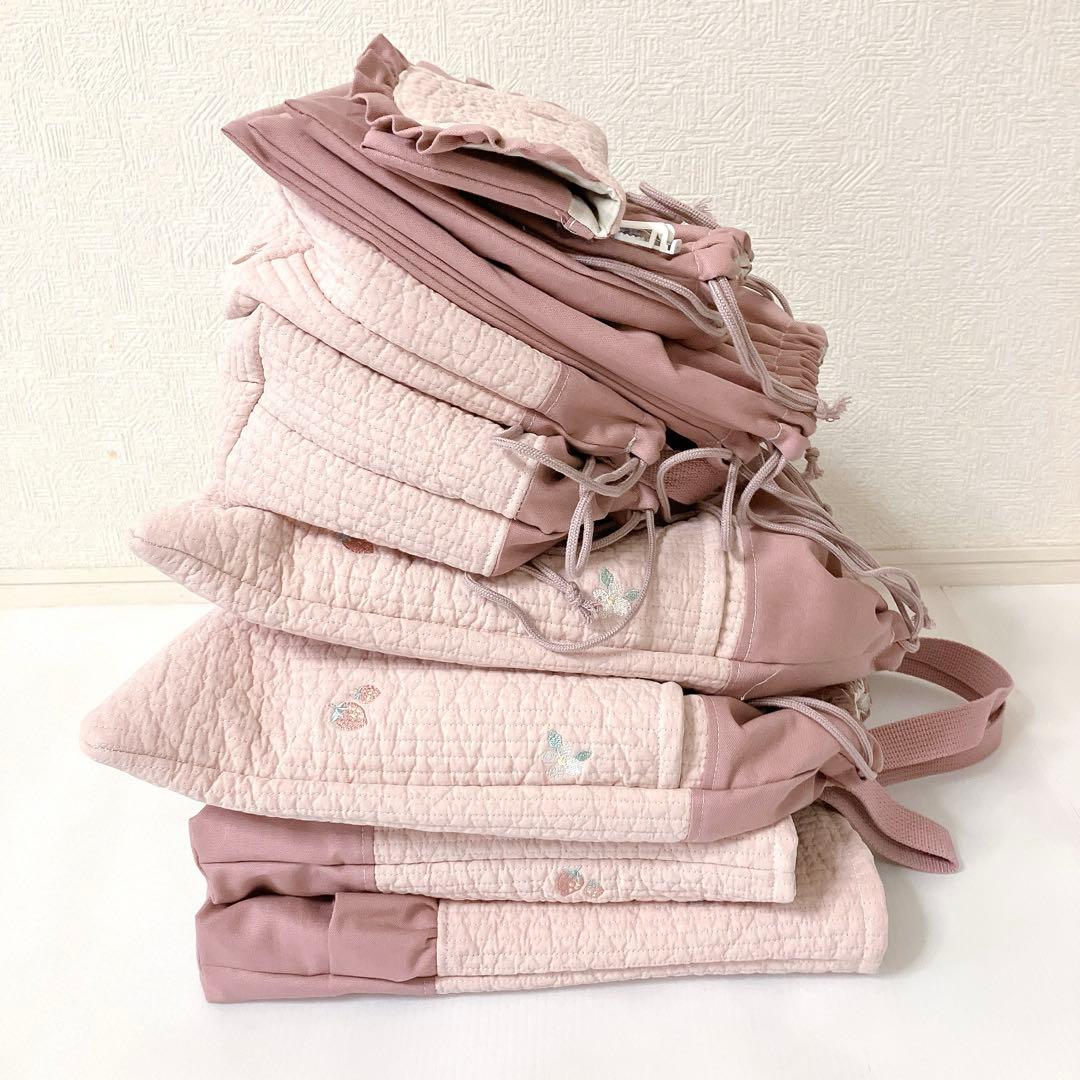 レッスンバッグ お弁当袋　ランチョンマット　お着替え袋　上履き入れ　巾着袋