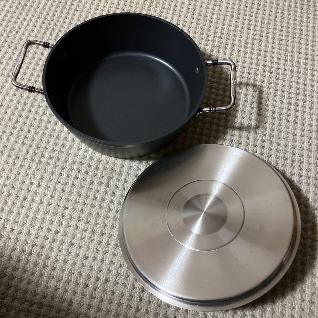 アマダントキャセロール　24㎝フィスラー　ステンレス 両手鍋