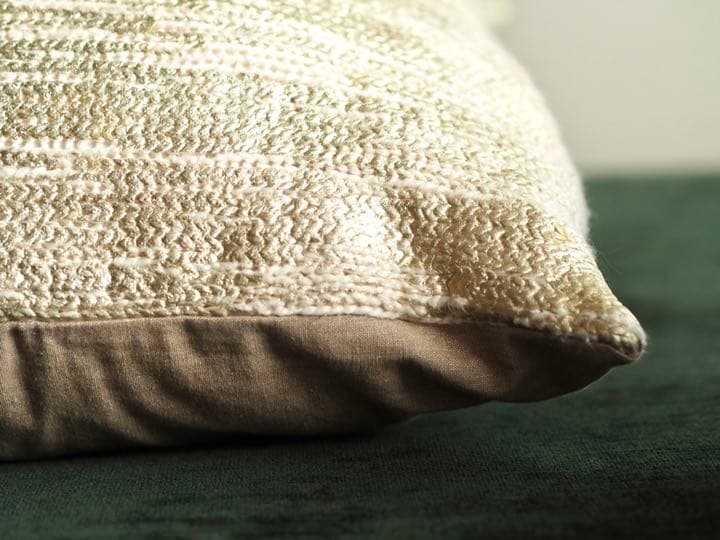 値下げ✩Anthropologie アンソロポロジー 特大クッション ゴールド