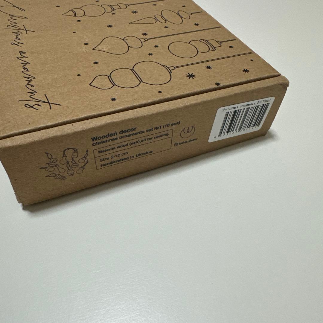 新品✳︎クリスマスオーナメント 木製 Lemi Toys オーナメント