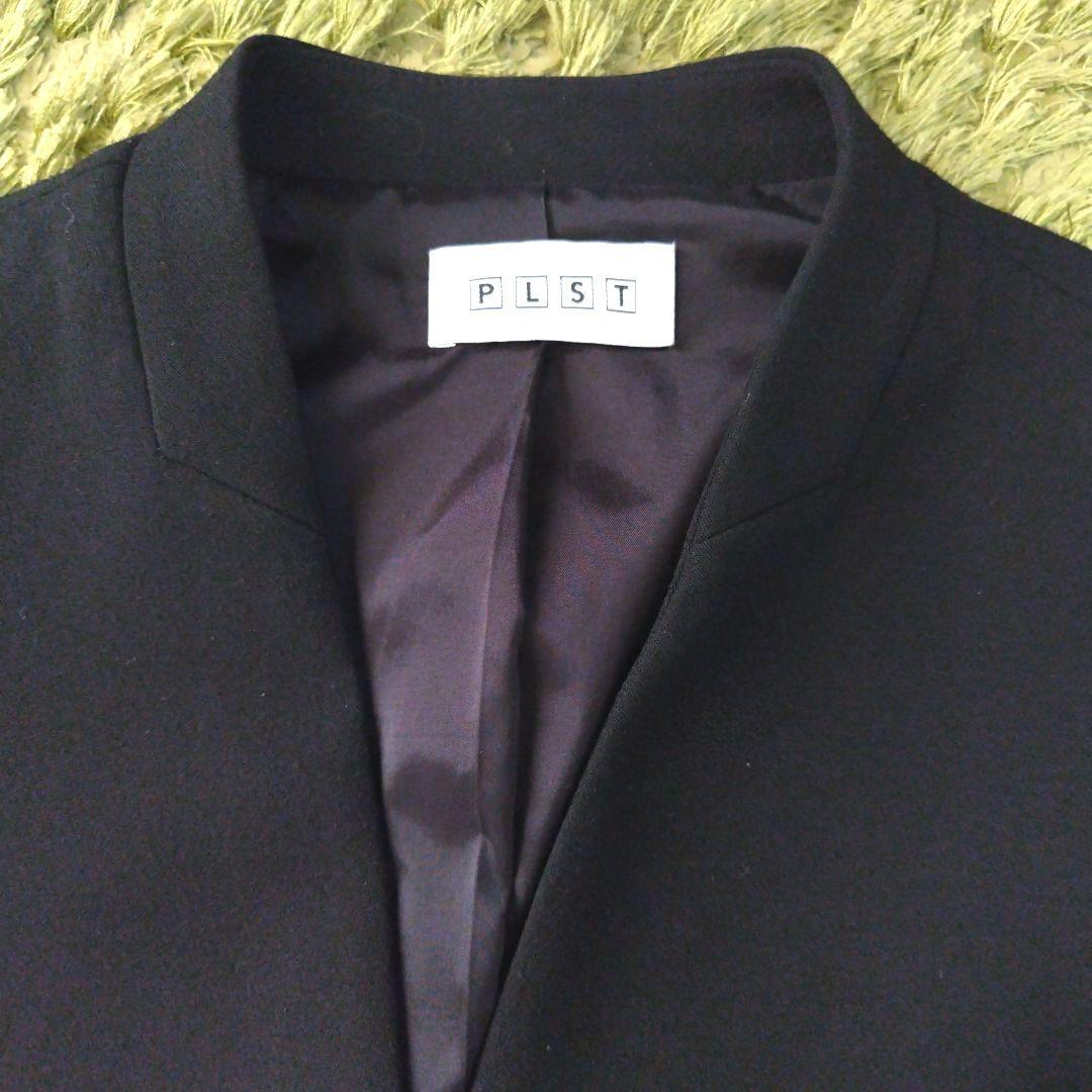 PLST プラステ ウォームリザーブカラーレスジャケット・パンツ2点セット