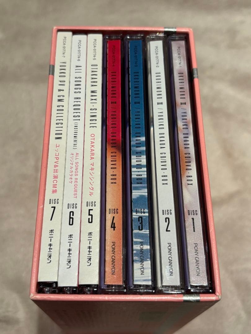 岡田有希子CD/DVD-BOX「贈りもの3」～84-86 ぼくらのベストSP～