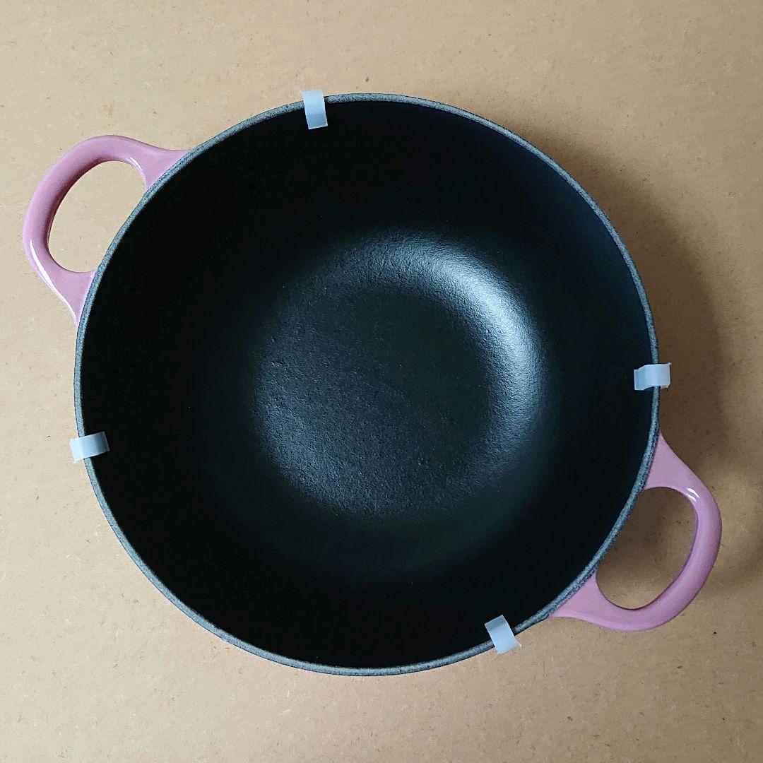 【新品】 LE CREUSET 限定 ブーケピンク マルミット 22cm