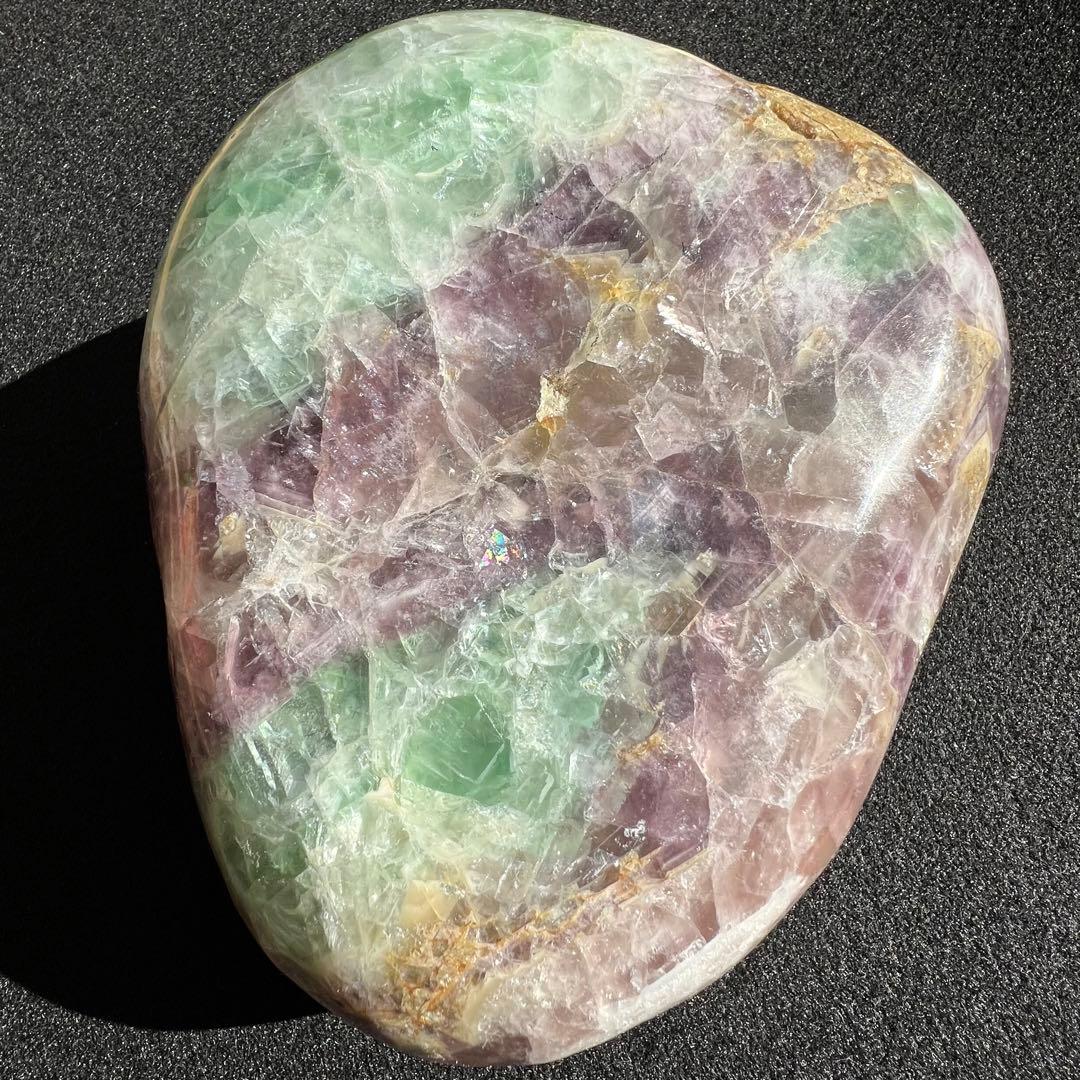 ✳️存在際立つ素敵なフローライト原石✨レインボー フローライト 原石 天然石 置物