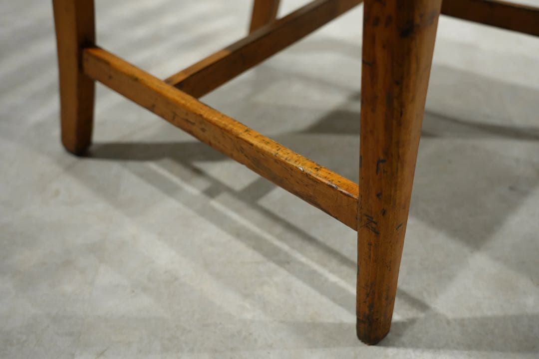 イギリス　ビンテージ　60s ラダーバックチェア　椅子　古木　北欧