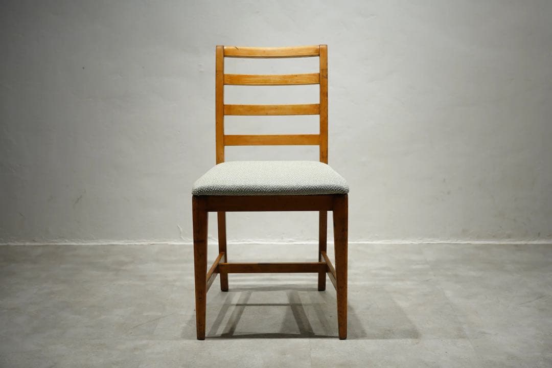 イギリス　ビンテージ　60s ラダーバックチェア　椅子　古木　北欧