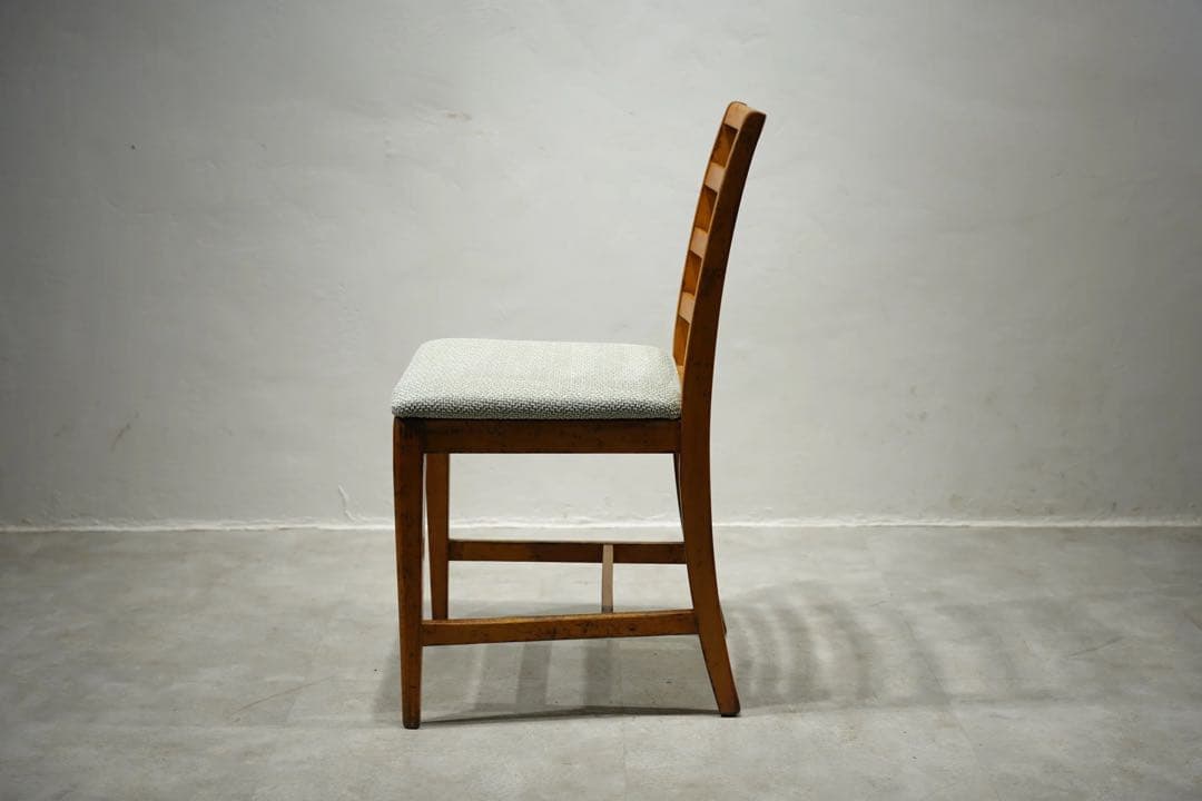 イギリス　ビンテージ　60s ラダーバックチェア　椅子　古木　北欧