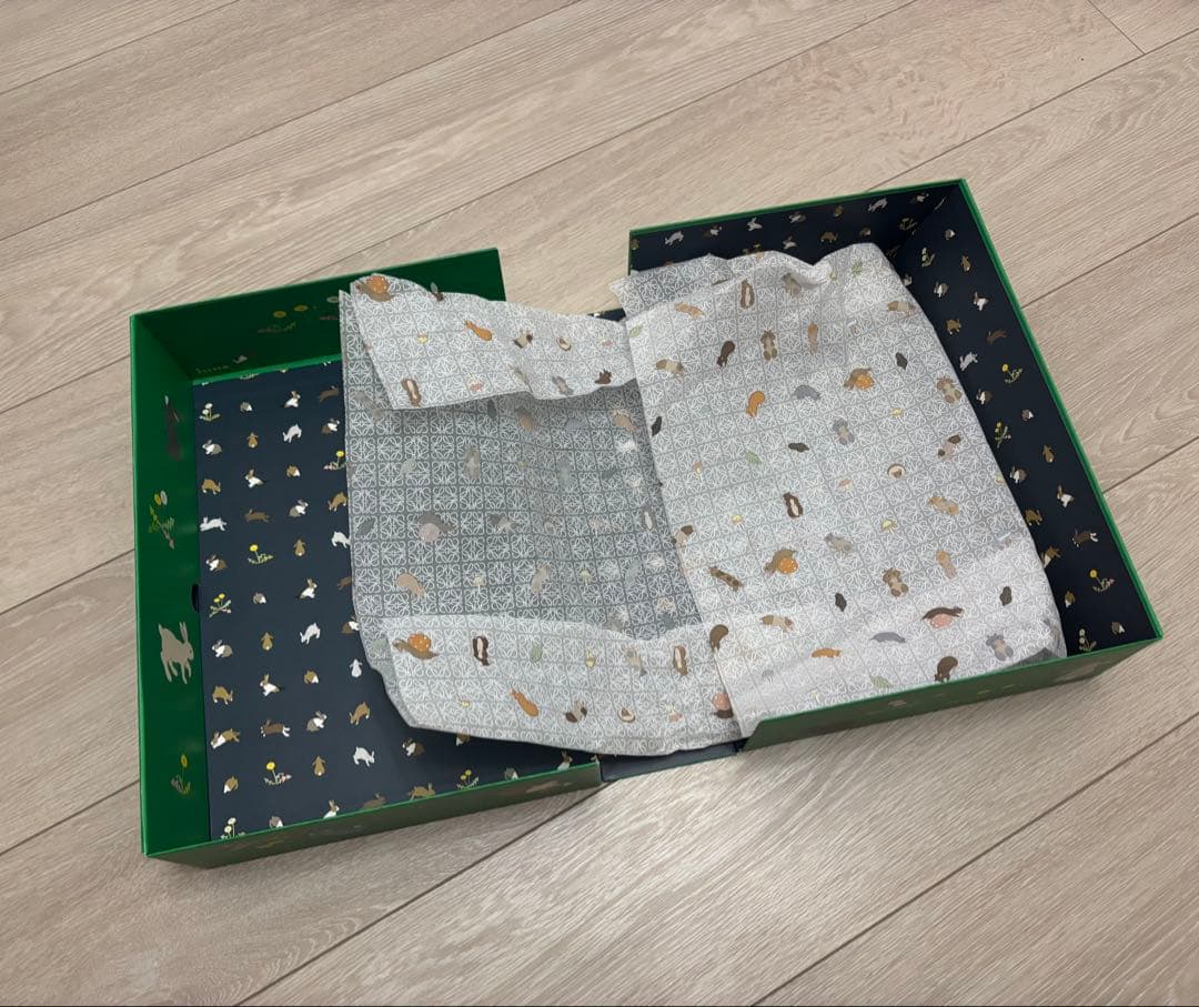 【美品】ロエベ モヘア マフラー アイボリー