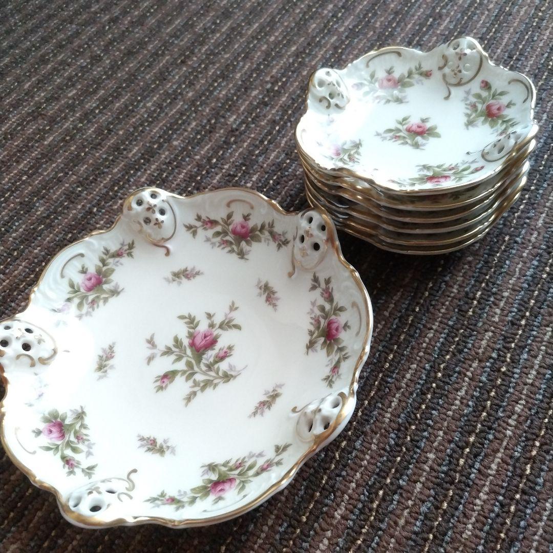 【美品】ローゼンタール Moliere Moosrose　全７枚セット