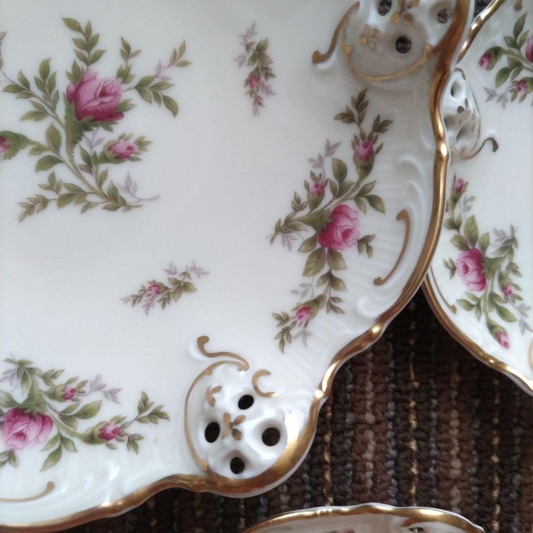 【美品】ローゼンタール Moliere Moosrose　全７枚セット