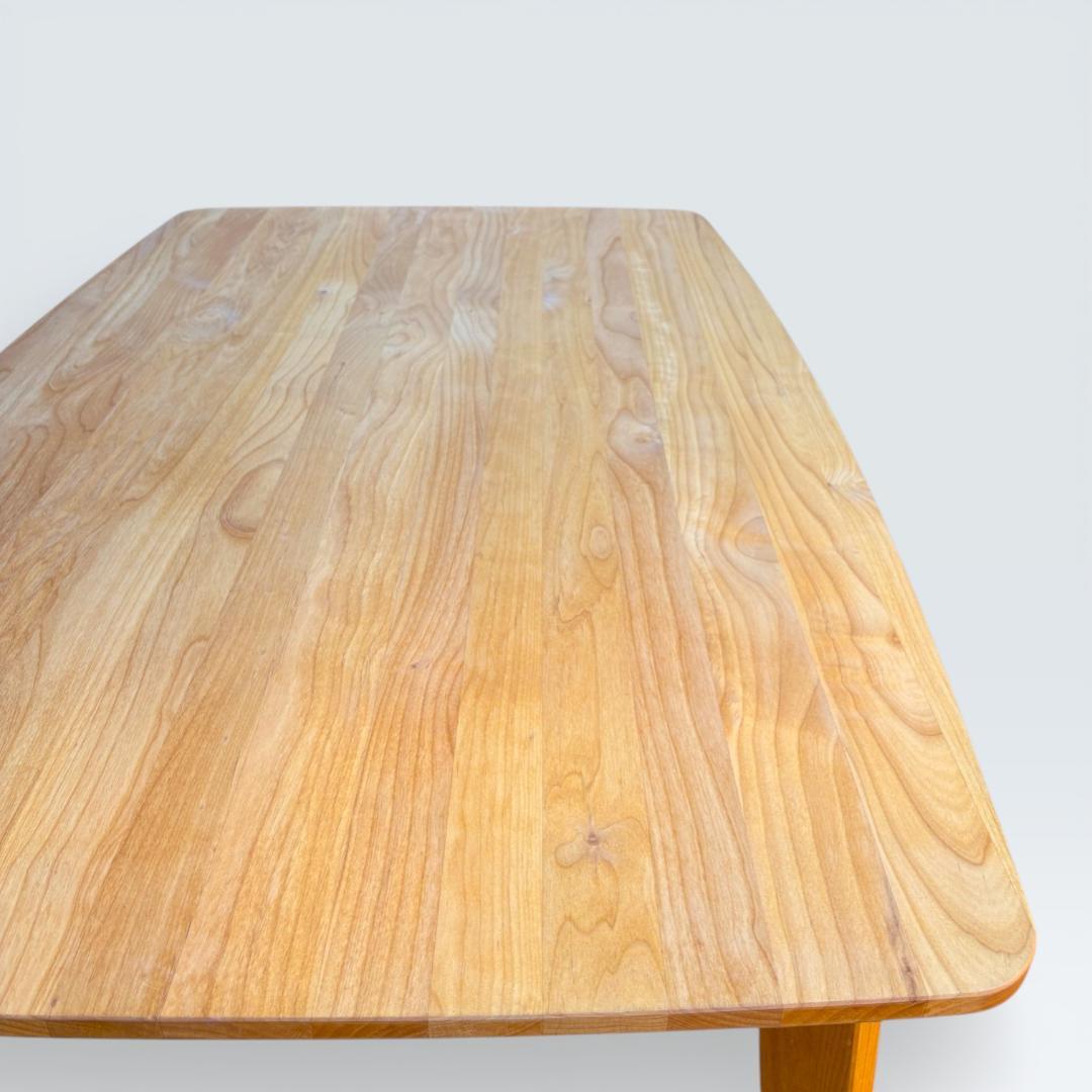 モモナチュラル ダイニングテーブル 135cm 天然木【送料込】