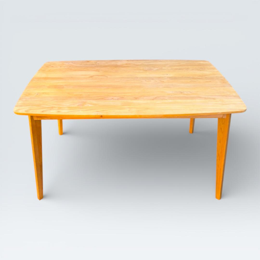 モモナチュラル ダイニングテーブル 135cm 天然木【送料込】