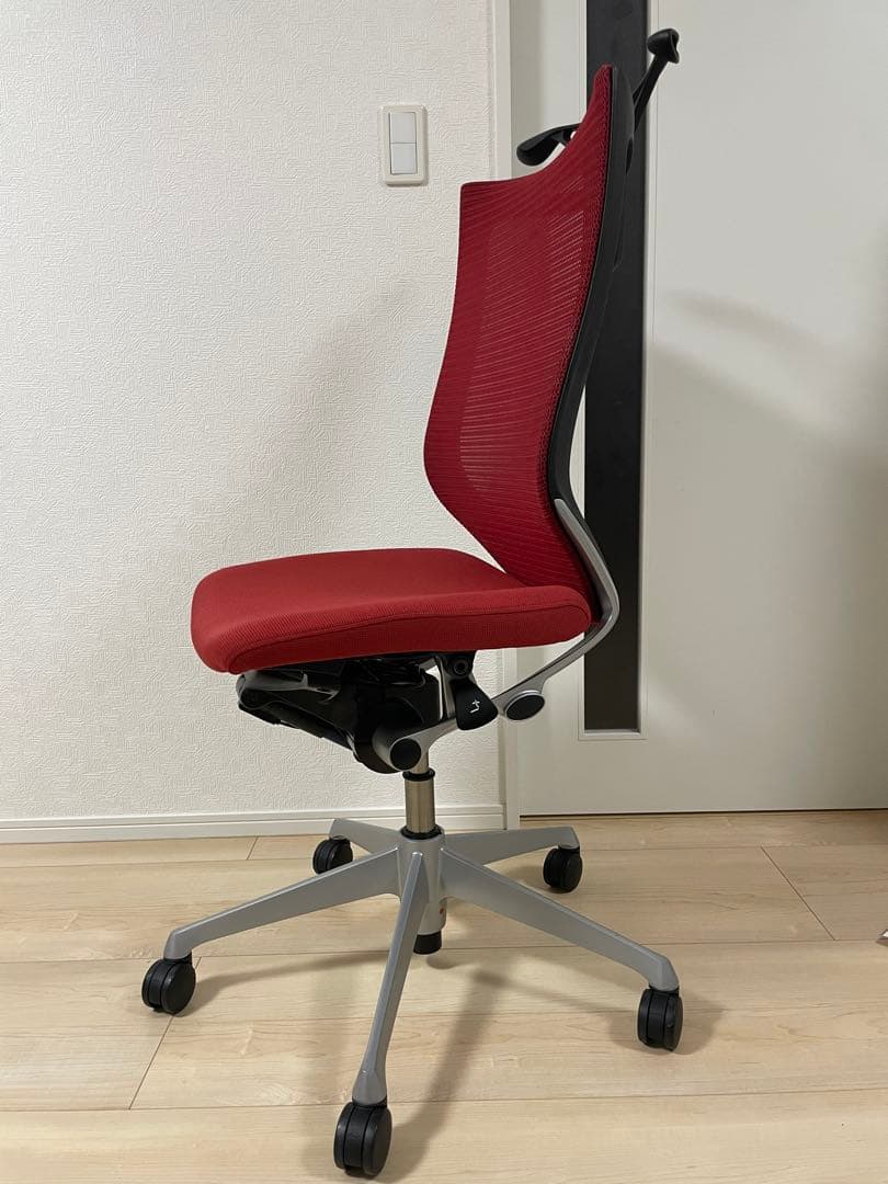 直取引価格　❗️オカムラ Baron バロンチェア レッド