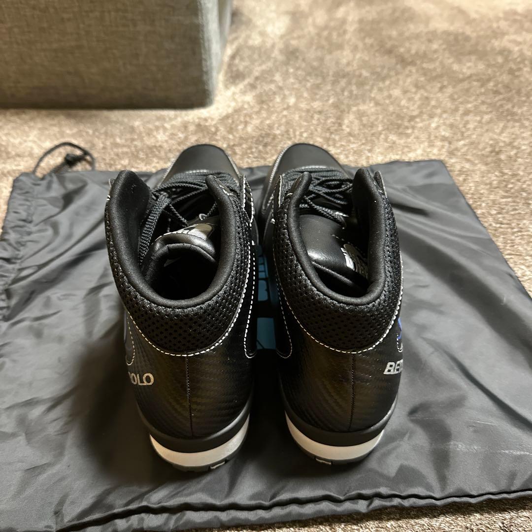 超美品✨BEMOLO ブラック ハイカットシューズ 27cm （新品✨）