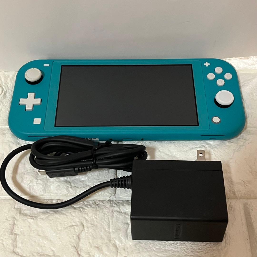 Nintendo Switch Lite ターコイズ　本体 ACアダプター付き