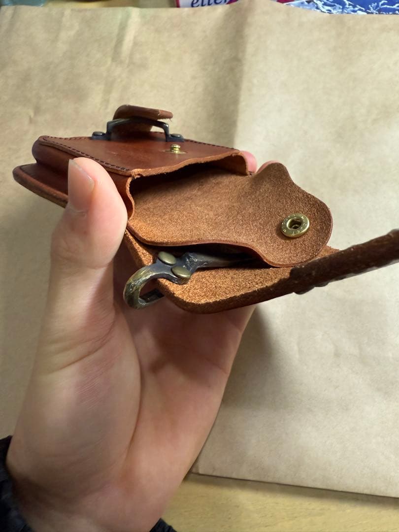 池之端銀革店　Haru イタリアンレザー 2つ折りウォレット