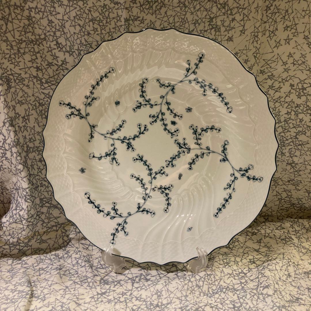 リチャードジノリ　ミナペルホネン　皆川明　コラボプレート　フロレンティア29cm