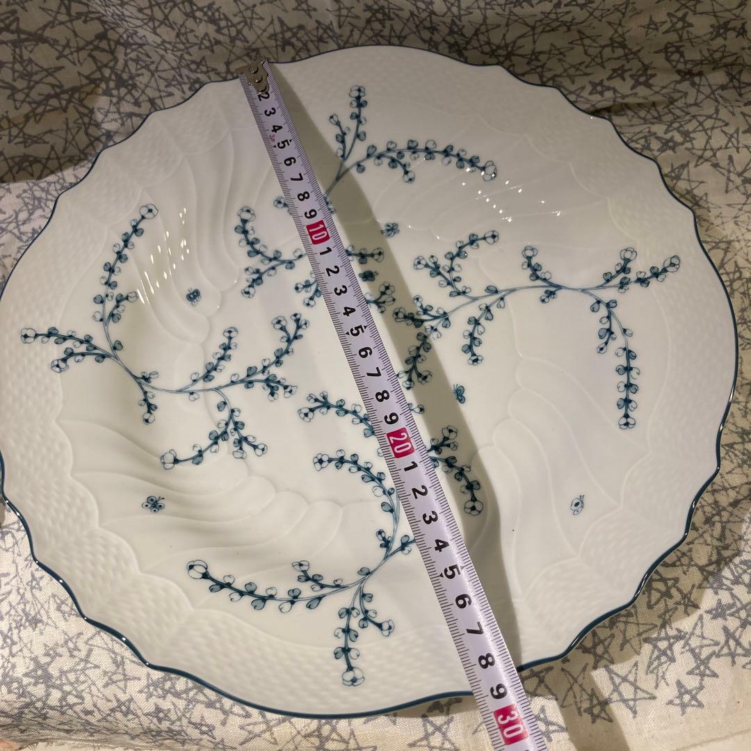 リチャードジノリ　ミナペルホネン　皆川明　コラボプレート　フロレンティア29cm