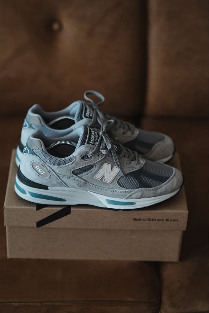 New Balance 991v2 グレー
