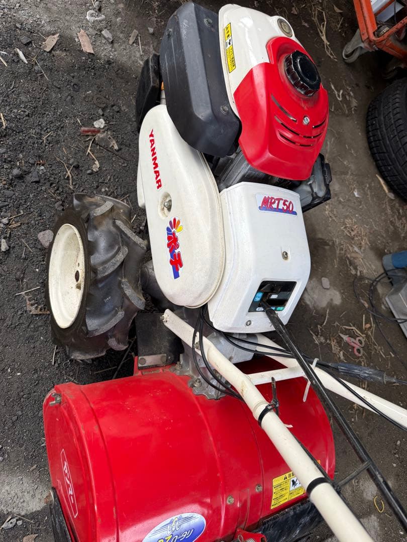 管理機/耕運機　ヤンマー　MRT50　RZロータリー　ポチ