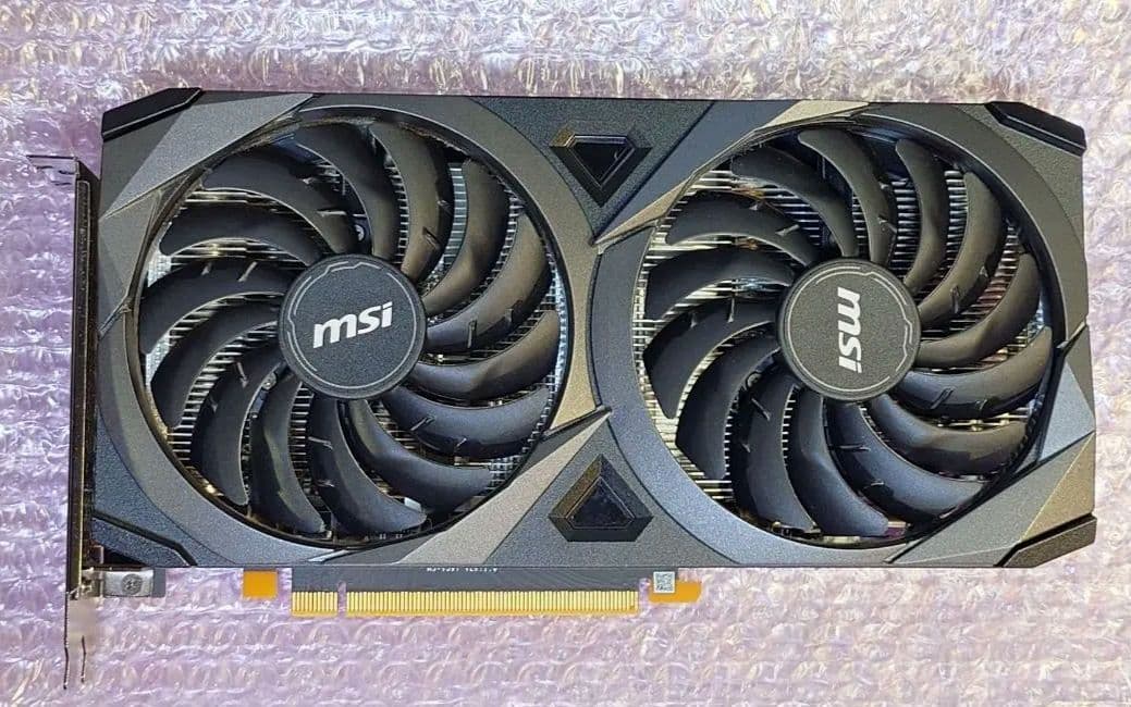 MSI RTX 3060 Ti 8GB 動作確認済