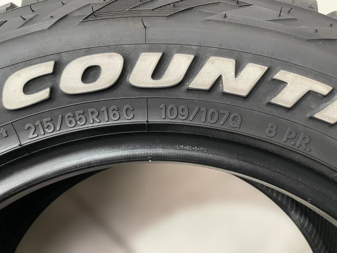 【送料無料】23年製 215/65R16 2本 ハイエース R/Tホワイトレター