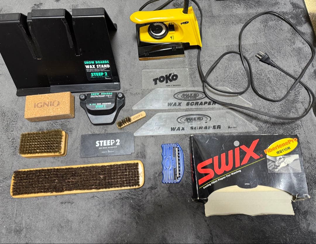 スノーボード メンテナンス用 ワックスセット TOKO