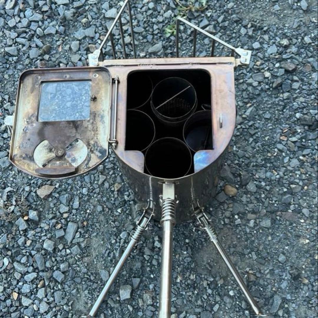 tent-mark×Winnerwell ステンレス 薪ストーブ