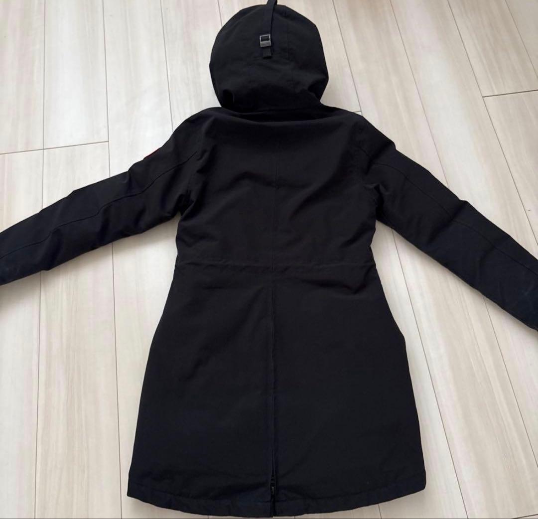 ブラック ダウンジャケット　カナダグース　ロスクレア　Sサイズ