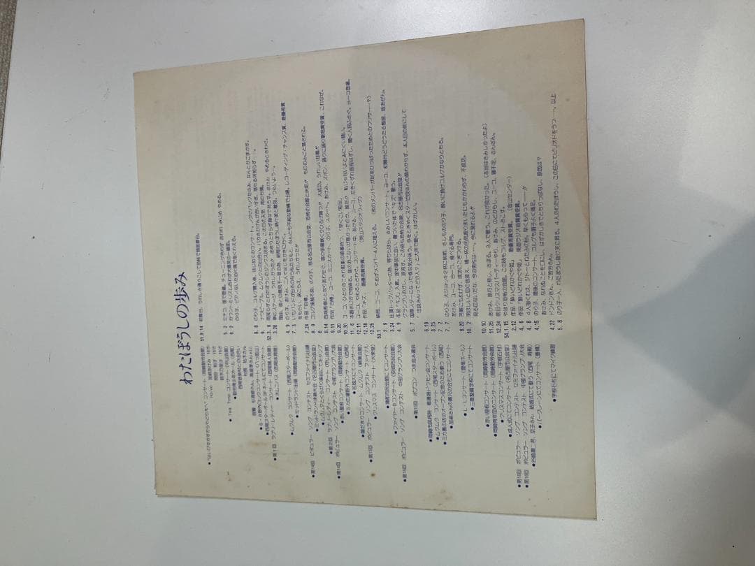 【動作未確認】LP ビンテージ レコード わたぼうし UGD-291 レトロ